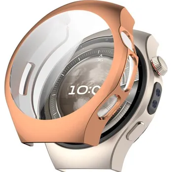 Příslušenství k chytrým hodinkám VSECHNONAMOBIL 111084 TPU FULL COVER Kryt pro Huawei Watch 5 42mm ROSE GOLD
