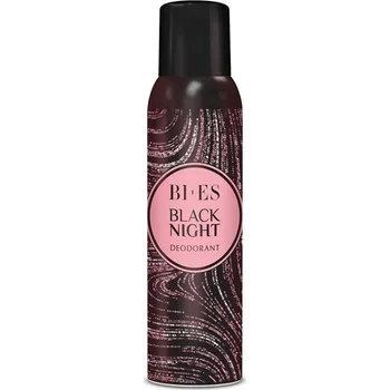 Nestandardní parfém BI-ES deospray Black Night Woman 150 ml