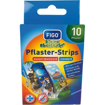 Náplast Figo Univerzální dětské náplasti 10ks, kluci