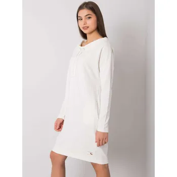 Dámské šaty Šaty RV SK 7160.43P ecru L/XL