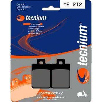Nářadí na motocykly Organické brzdové destičky TECNIUM Scooter - ME212 ME212
