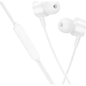 Sluchátka Borofone sluchátka TWS BM94 s mikrofonem Bílé