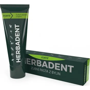 zubní pasta Herbadent FORTE Zubní pasta z bylin 100g typ: Bez krabičky Herbadent
