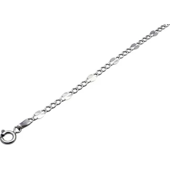 Náramek Stříbrný 925/1000 náramek figaro broušené S1059