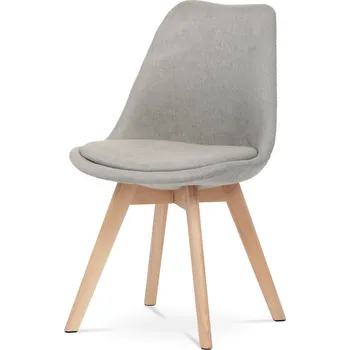 Jídelní židle Jídelní židle WELROSEL, lanýžová látka, buk + vyzvednutí ZDARMA