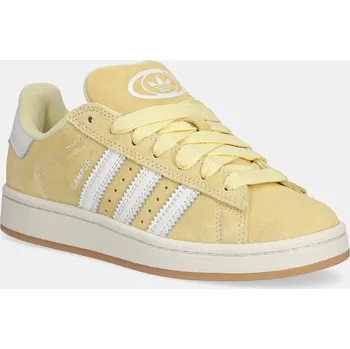 Dámská obuv Semišové tenisky adidas Originals Campus 00S W, 37 1/3, žlutá, 10X