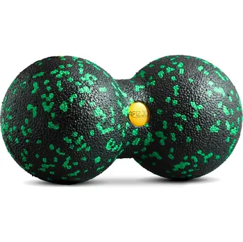 4FIZJO Dvojitý masážní míček EPP 4FIZJO, 8 cm ZELENÁ|ČERNÁ