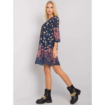 Dámské šaty Šaty TW SK BI 2667 2.92P tmavě modrá S