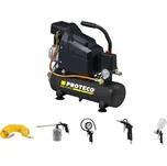 Kompresor 1,1 kW 6l olejový+ sada pneumatického nářadí 5-dílná Proteco