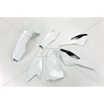 PLASTOVÁ SADA HUSQVARNA TE/FE 125/250/300/350/450 '14 BARVA OEM (BÍLÁ) (HU614E999)