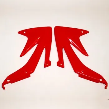 UFO KRYTY CHLADIČE HONDA CRF 450X '05-'07 BARVA ČERVENÁ