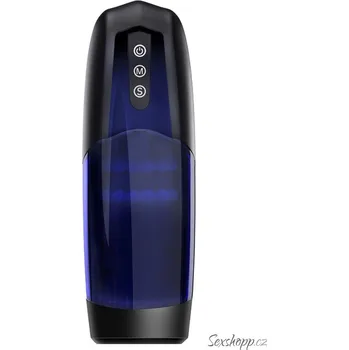 Interaktivní přirážecí a vibrační masturbátor Magic Motion Xone