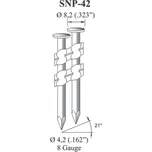 Kroucené hřebíky OMER SNP 42/120 E
