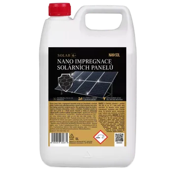 NANO impregnace solárních panelů SOLAR 6+ 5L NANOSOL