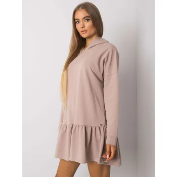 Dámské šaty Šaty RV SK 7184.22X tmavě lila S/M