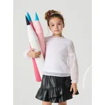 Sinsay - Halenka s tylovými rukávy a stojáčkem - bílá - 717EI-00X - 717EI-00X-116