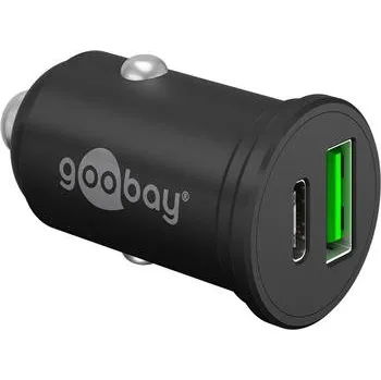 Goobay Rychlá nabíječka do auta s dvojitým USB USB-C PD (napájení) (45 W)