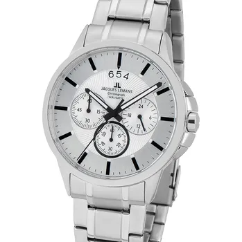 Hodinky Jacques Lemans 1-1542P Sydney chronograph 42mm 10ATM