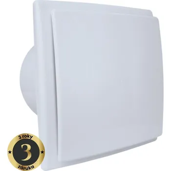 Domácí ventilátor MMotors OK90-W tichý axiální koupelnový ventilátor, bílý