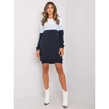 Dámské šaty Šaty RV SK 5869.04 tmavě modrá S