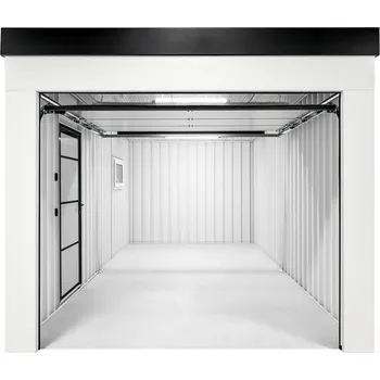 Přístřešek na auto GARDEON® Garáž s vraty Hörmann a oknem 3 m x 5 m