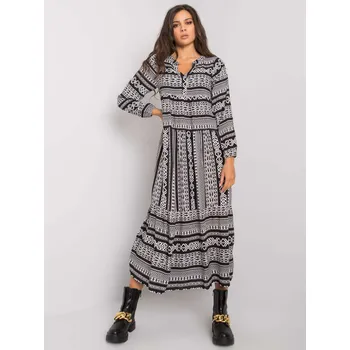 Dámské šaty Šaty D73771M30225A3EN černobílé XS