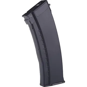 Airsoft E&L Zásobník stylu AK74 na 150 ran - tlačný, černý