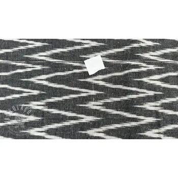 Bavlněná látka IKAT grey design A II.třída