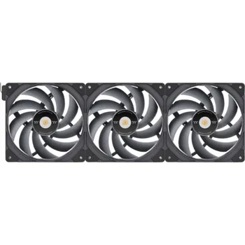 PC ventilátor Vysokotlaký statický chladicí ventilátor PC Thermaltake TOUGHFAN EX14 Pro – Swapable Edition, ventilátor skříně