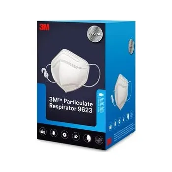 respirátor 9623 3M Filtrační polomaska k ochraně proti částicím, FFP2, Balení 20 ks, cena za kus