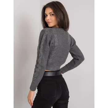 Dámský svetr Dámský svetr LC SW A4 tmavě šedý jedna velikost