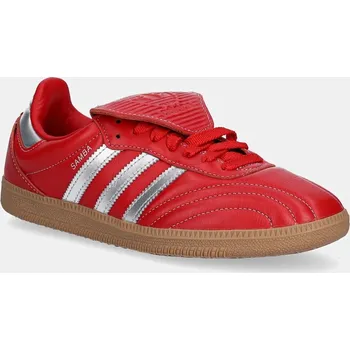 Dámské tenisky Kožené tenisky adidas Originals Samba Lt W, 41 1/3, červená, 33X