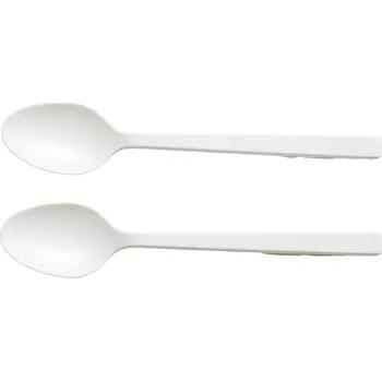 Stolování Lžíce bílá plast 17cm 100 ks