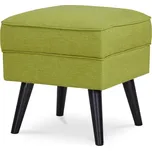 Taburet SARMORHAL, zelená látka, nohy buk + vyzvednutí ZDARMA