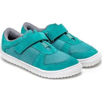 Chlapecké tenisky Dětské kožené barefoot tenisky Be Lenka Joy tyrkysová velikost obuv dětské 32