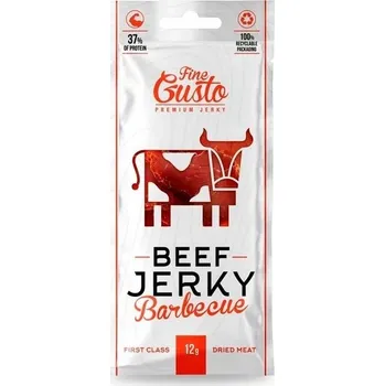 Sušené maso Fine Gusto Hovězí jerky BBQ 12 g