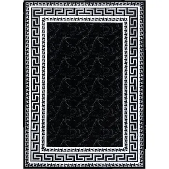 Kusový koberec Gloss 2813 87 greek black/grey - doprava zdarma