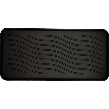 Botník DuraHome Odkapávač na obuv 38 × 78 cm černý