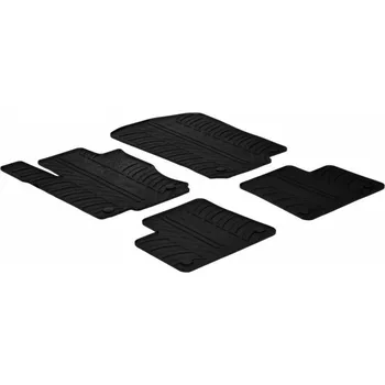 autokoberec Gledring Gumové autokoberce Mercedes M-Class 2011-2019 (W166)