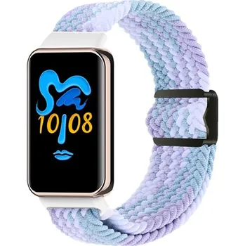 Příslušenství k chytrým hodinkám VSECHNONAMOBIL 111018 BRAIDED Nylonový řemínek pro Honor Band 10 / Honor Band 9 VIOLET