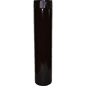 Kouřovod Roura kouřovoduo120 mm, smalt hnědá, 0,25m