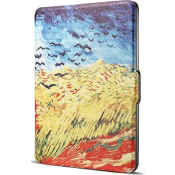 Pouzdro na tablet VSECHNONAMOBIL 48357 ART Zaklápací obal Amazon Kindle Paperwhite 3 / 2 / 1 PAINTING