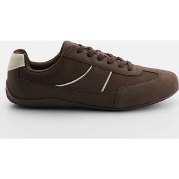Pánská obuv Tenisky z&nbsp;umělého semiše - 41 - House - hnědý - 800DU-88X