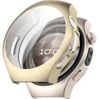 Příslušenství k chytrým hodinkám VSECHNONAMOBIL 111080 TPU FULL COVER Kryt pro Huawei Watch 5 42mm LIGHT GOLD