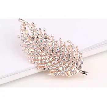 Brož Brož Peříčko s krystalky