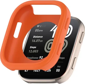 VSECHNONAMOBIL 111239 TPU HALF COVER Kryt pro Amazfit Bip 6 oranžový