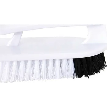 Parní čistič MSV kartáč s rukojetí, bílý, plast, 6, 3 x 7 x 15, 5 cm