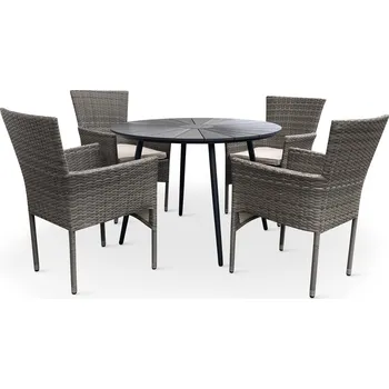 Zahradní sestava Nábytek Texim Zahradní nábytek - stůl Wilder + 4x křeslo BALI PREMIUM