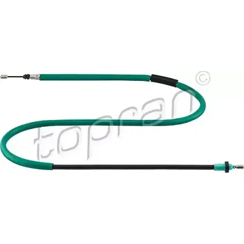 Lanko parkovací brzdy TOPRAN Tažné lanko parkovací brzdy TPR 700 922
