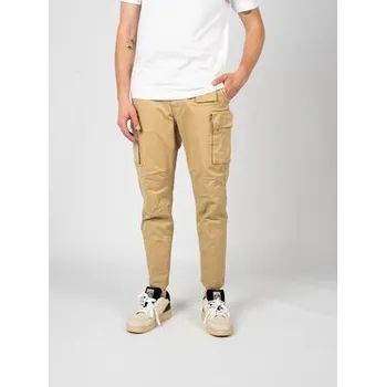 Diesel Kalhoty z materiálu A06015-RIBAM Hnědá Regular Fit 36